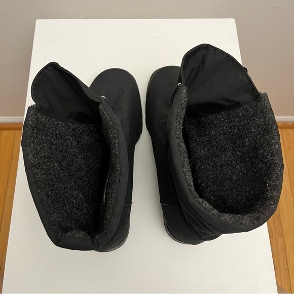 Canada Toe Warmers Womens Magic Black Ankle Boots Size 11 - Picture 8 of 9